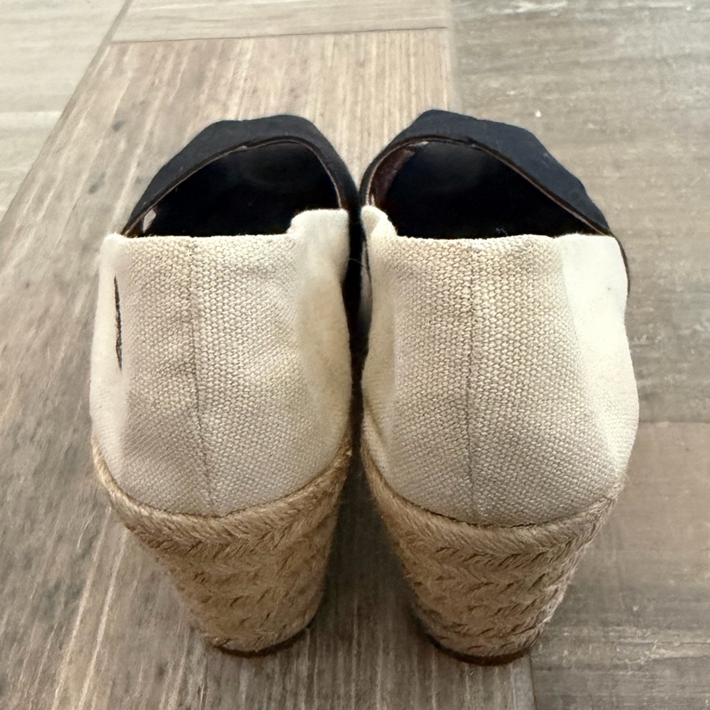 TORY BURCH Filipa Wedge Espadrille Sandals size 7 - Picture 6 of 11